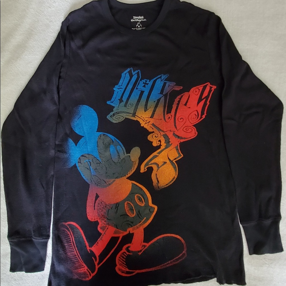 Men’s Multicolored Mickey Long Sleeve 100% cotton